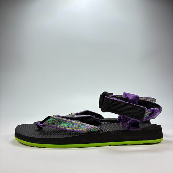 Teva Original Universal Purple Black Aztec Sports Sandal 1003986 Women’s Size 6 - Picture 4 of 8